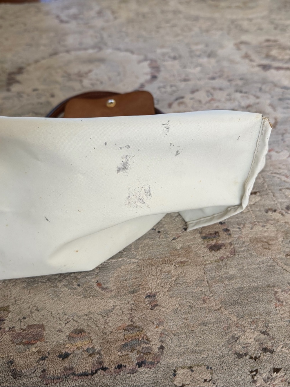 Longchamp Light Gray Purse - Picture 9 of 11